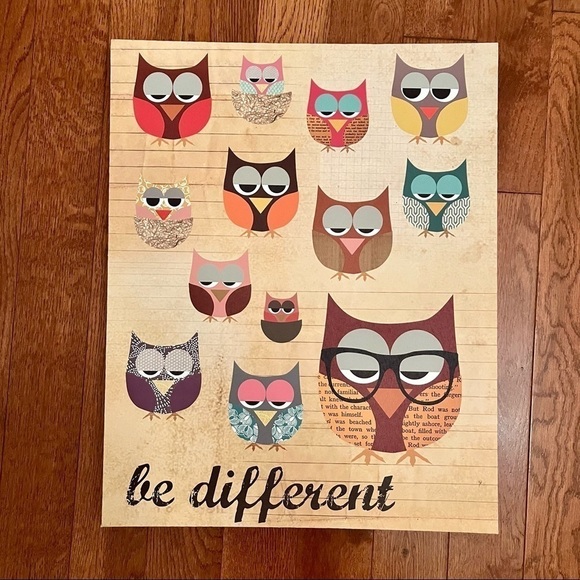 16x20 BE Different Large Canvas Wall Art - Picture 1 of 4
